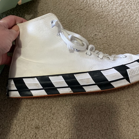 Off-White for Converse “CHUCK TAYLOR ALL STAR” Men’s size 11 EUC - Picture 4 of 7